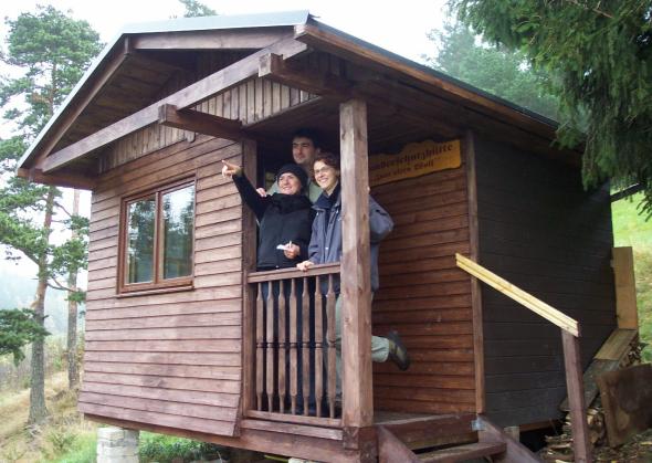 Wanderhütte Bild